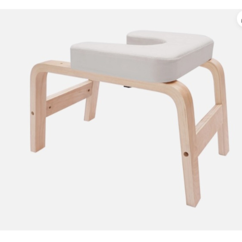 Wooden Yoga 25" Headstand Stool Bench
